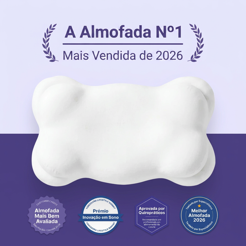 Almofada Serenar™ – Acorde Sem Dores no Pescoço