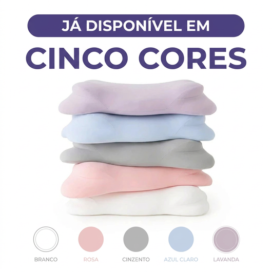 Almofada Serenar™ – Acorde Sem Dores no Pescoço