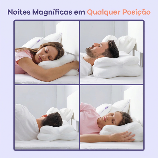 Almofada Serenar™ – Acorde Sem Dores no Pescoço